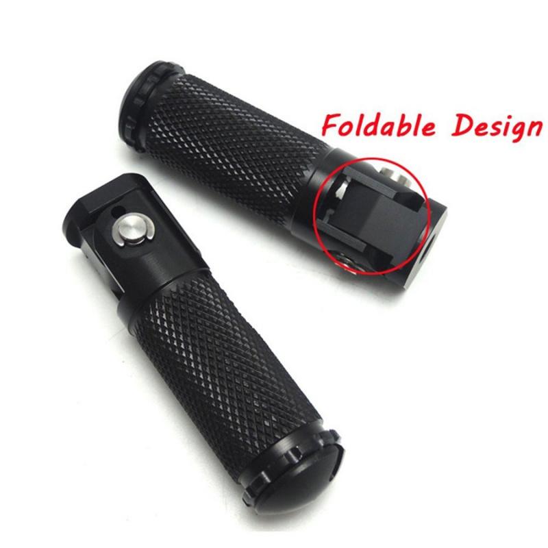 Universal Motorcycle Folding Rearset Rear Set Footrest Footpeg Foot Rest Peg