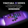 TIKITAKA FTG M16 PS5 Panda Axis Premium Nylon Leverless 12mm SF6 Street Fighter Game Arcade Style Compatible with Switch M Series Compatible, V2,