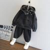 Kinderkleidung Frühling Jungen Retro Denim Set Langarmjacke + Hose 2tlg Anzug Baby Jungen Kleidung 2-12 Jahre