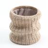 New Autumn Winter Men Women Intensification Fleecing Ring Scarf Children's Neckerchief For Kids Ski Knit Neck Cover Warm Collar