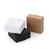 10PCS Candy Cardboard Bottom Handmade Box Square Pack Wrapping Kraft Paper