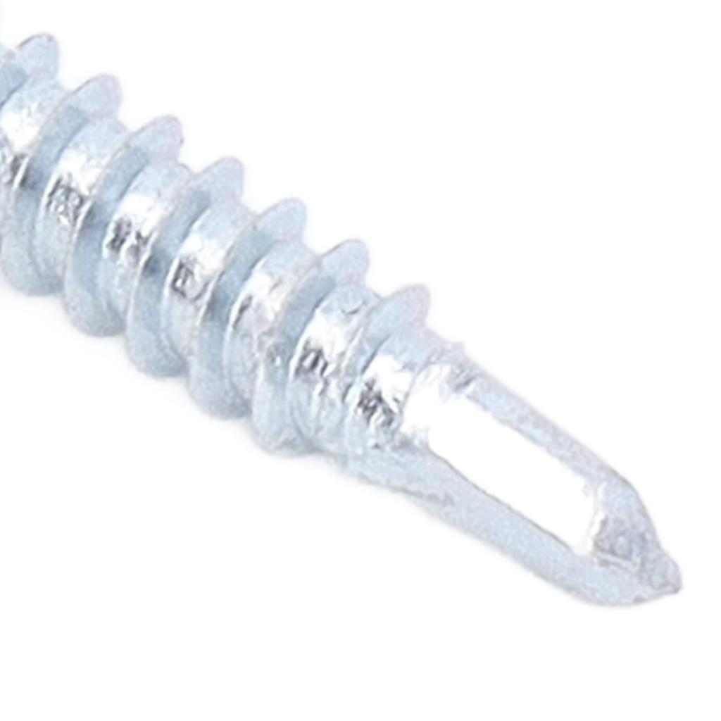 50PCS Cross Head Drill Screws Galvanized Carbon Steel Self Drilling Screws 4.2x32mm Flat Head