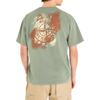 STONE ISLAND Ss24 Dirtyfit Back Logo Printed Crew Neck Short Sleeve T-Shirt Men T-Shirts Sage-Green 80152RCE6-V0055