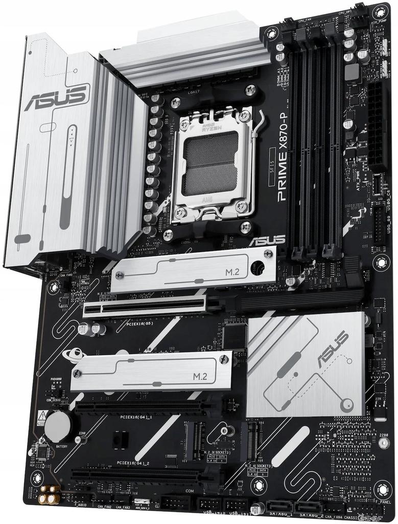 Płyta Asus PRIME X870-P /AMD X870/DDR5/SATA3/M.2/PCIe5.0/AM5/ATX