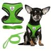 Langxingcs Pet Cat Dog Leash Set with Escape-Proof Adjustable Harness, Reflective Safety Strap and Collar, Soft Breathable Mesh Material