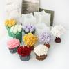 3D Lily bouquet candle silicone mold bow bouquet cake chocolate silicone mold rose bouquet resin silicone mold home decoration