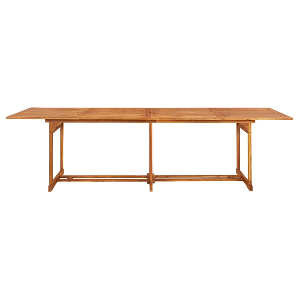 Vidaxl 13-Cz. Zestaw Mebli Ogrodowych 280X90X75Cm Lite Drewno Akacjowe