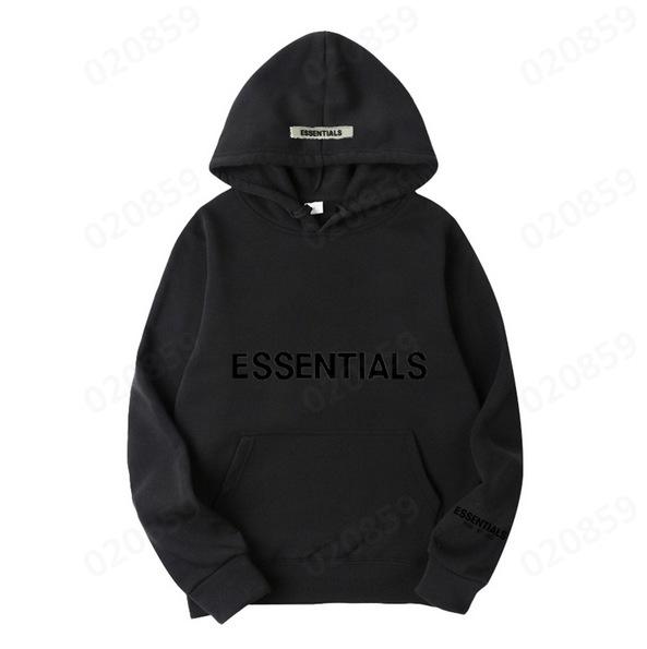 Essentials by Fear of God 2025 Chest Logo Heat-Pressed Hoodie