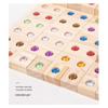 50-Piece Wooden Acrylic Gemstone Building Blocks: Interactive Parent-Child Game for Early Education and Castle Construction