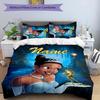 3pcs Princess5 Cover Set - Personalized Name, HD Printed Bedding with 1 Cover and 2 Pillowcases - Perfect for Home Decor, Easy Care