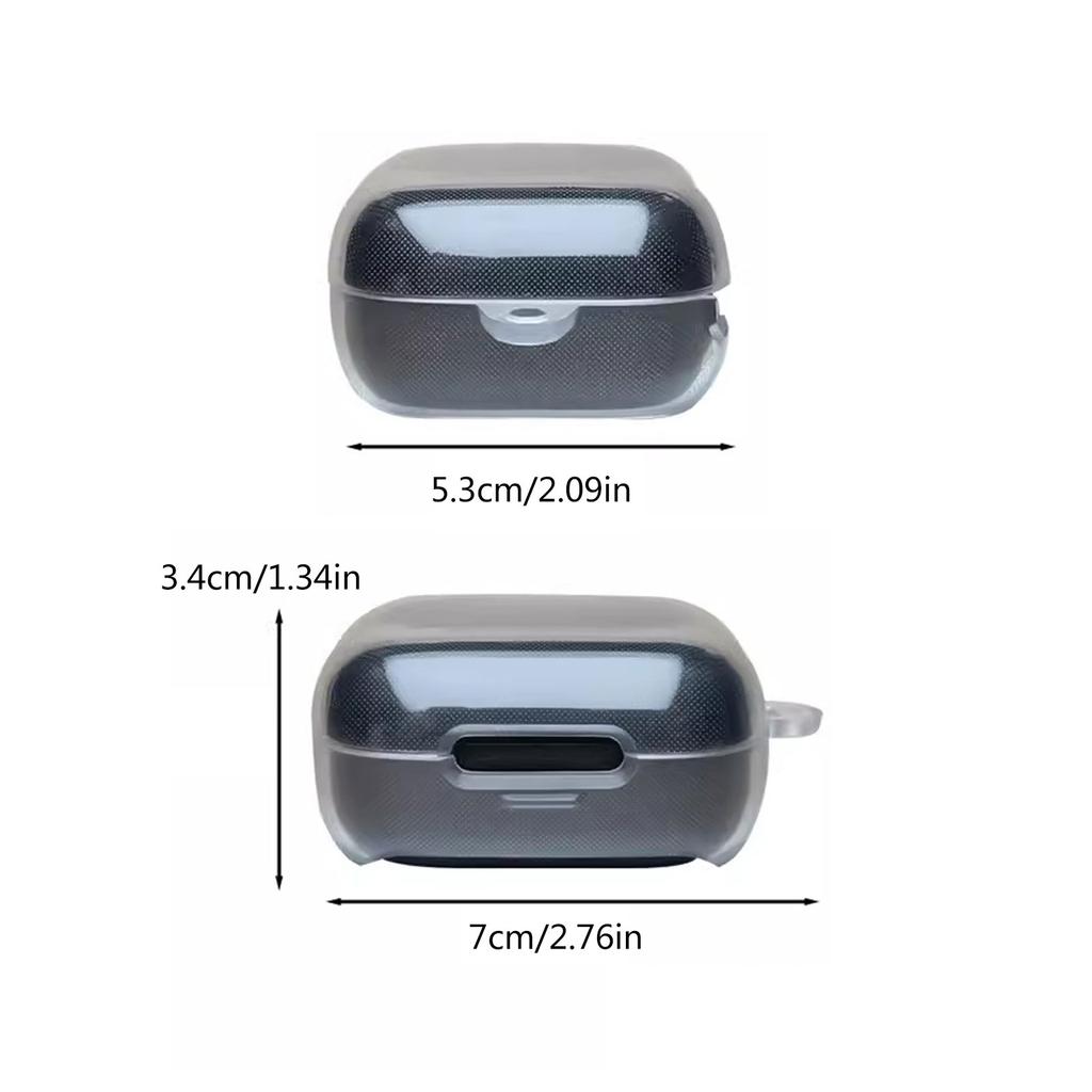 Upgrades TPU Earphone Case Transparent Protective Cover Flexible Shock Absorbent TPU Case Earbud Storage Case for P30i