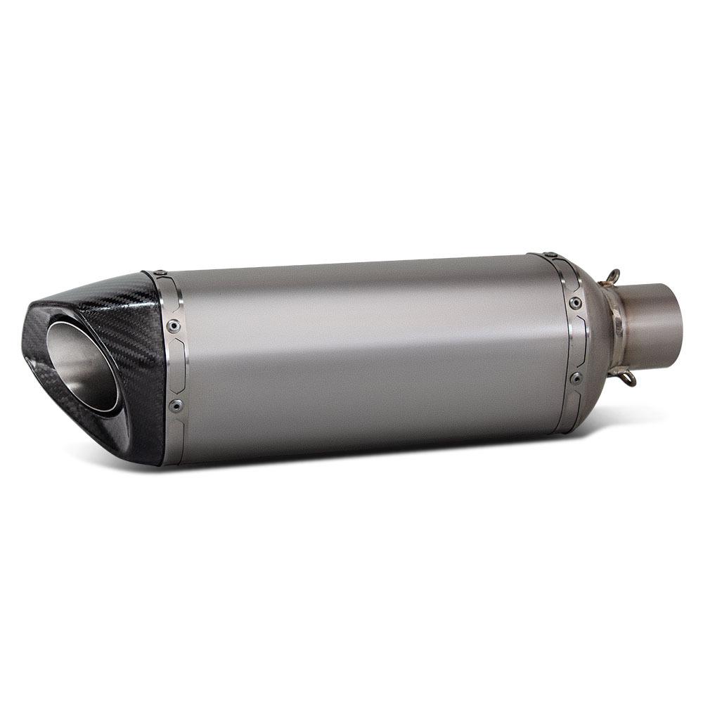 430 Titanium Alloy Exhaust Pipe Tail for Motorcycles & Scooters, Large Hexagonal 60MM.