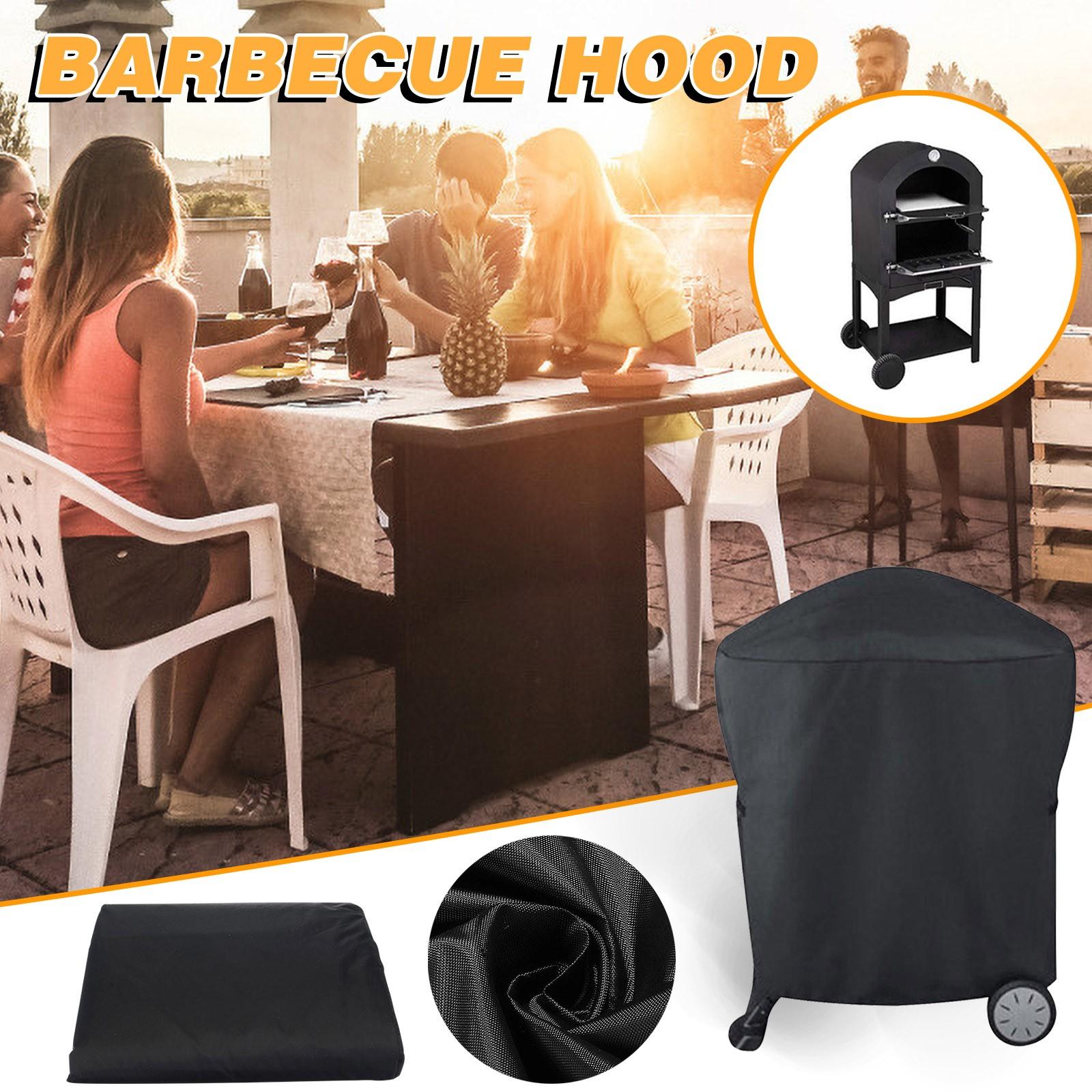 

(SU)Круглая крышка для барбекю Круглая крышка для гриля-барбекю - 70x96 см Круглая водонепроницаемая крышка для барбекю Outdo