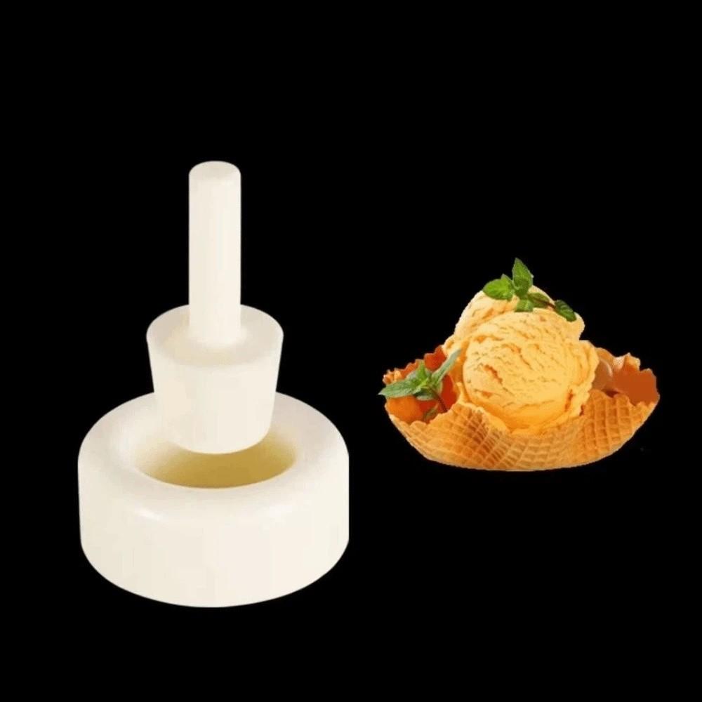 Creative Shape Ice Cream Cone Maker DIY Ice Cream Making Tool Waffle Cone Mold  Kitchen Gadget