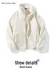 Unisex Silver Fox Fleece 3-in-1 Windbreaker, Detachable Two-Piece Velvet-Thickened Hiking Jacket for Couples