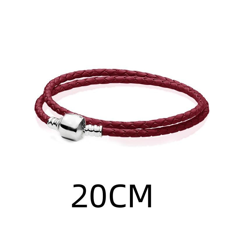Copper Plated Valentine'S Day Gift For Lovers Pendant Charms It Original Bracelet For Women Diy Fashion Jewelry Making