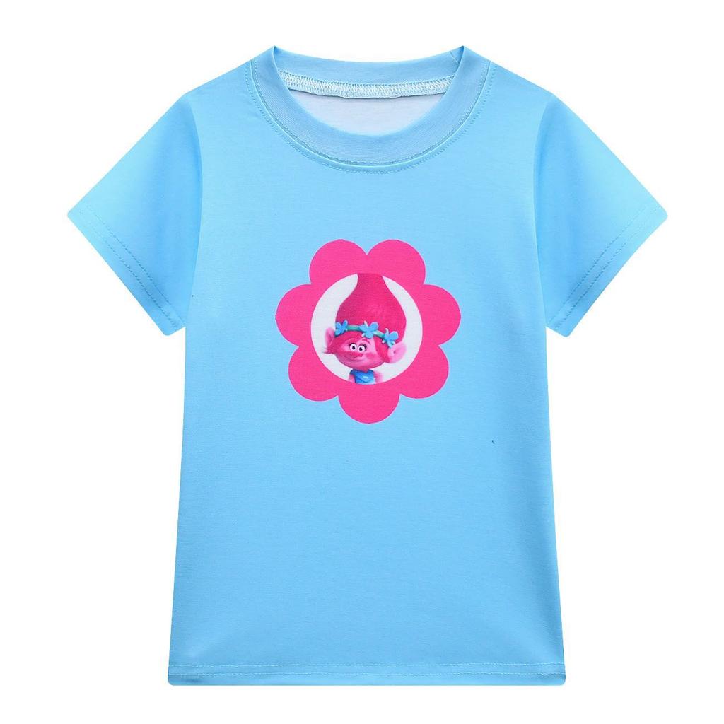 Kinderrock-Set Mode Rundhals Mädchen Süß Niedlich