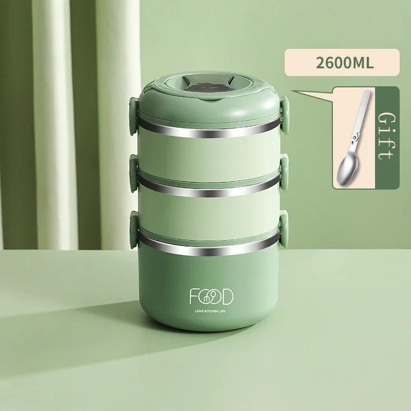 Bento Lunch Box Japanese Multilayer Stainless Steel Bento Box Food Container Storage Portable Thermos Food Jar Kid Bento Box
