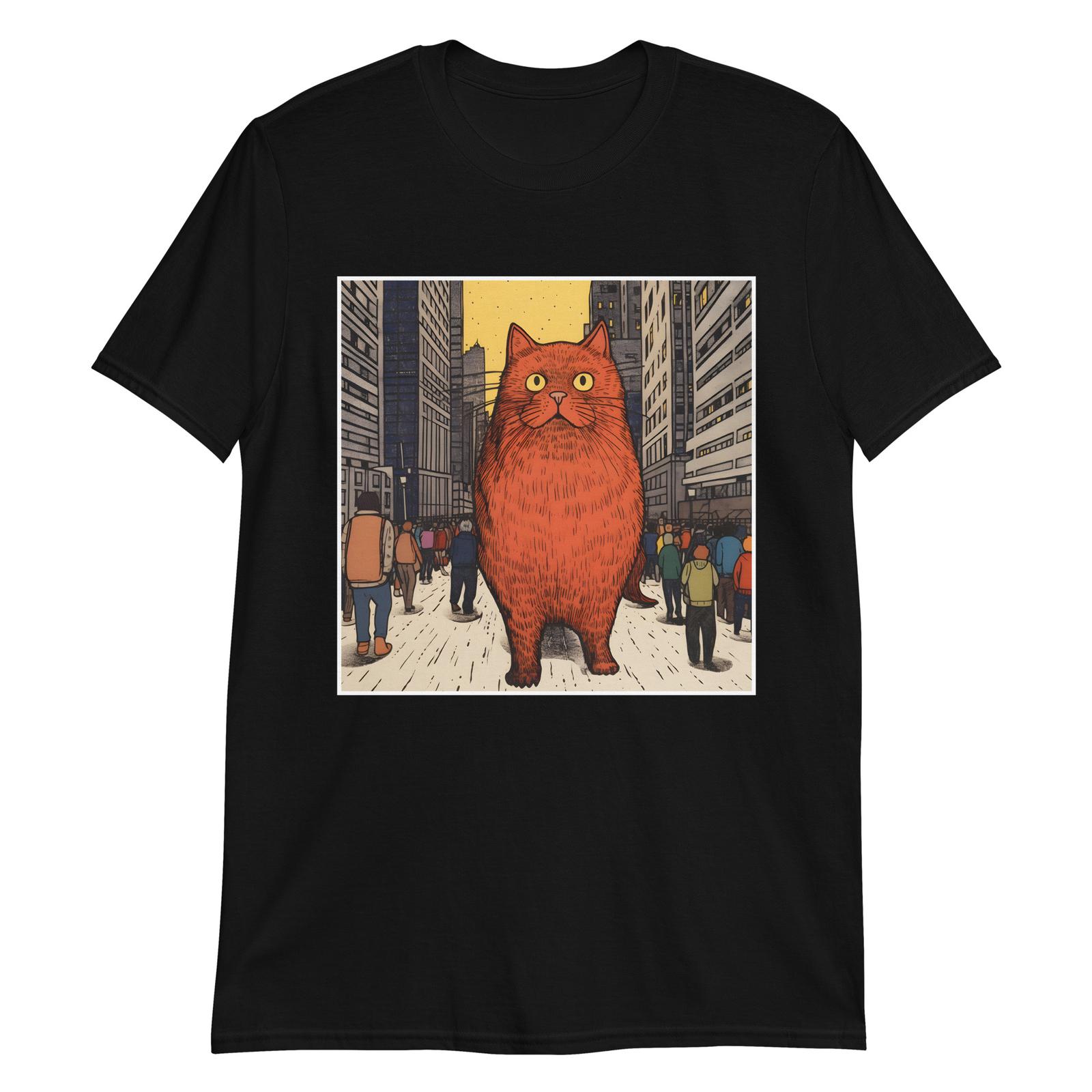 Red Cat Rising: Urban Apocalypse T-Shirt Mens Womens Tees Top XL
