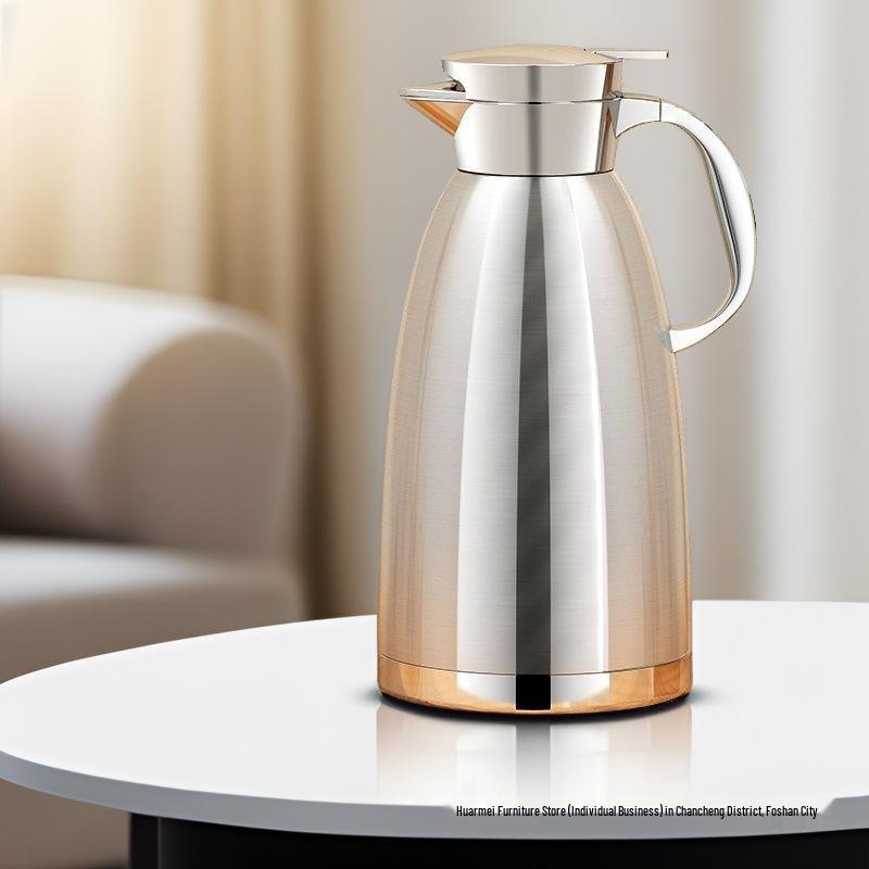 Large Capacity Stainless Steel Teapot for Home, Restaurant, or Hotel - Free Shipping