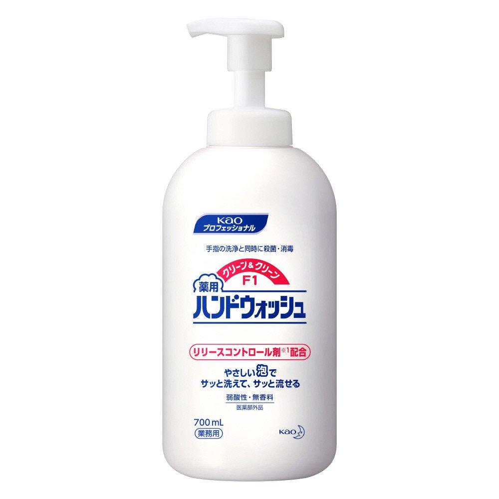 

Kao Clean Clean F1 Лечебное средство для мытья рук 700 мл Коммерческое использование Без запаха Kao Professional Services [Большая емкость] и квази-лекарственная очистка/стерилизация