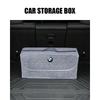 1Pcs Car Soft Felt Storage Bag Organizer Cars Foldable Trunk Car Goods For BMW E36 E46 E53 E90 E60 E61 E93 E87 X3 X5 F30 F20