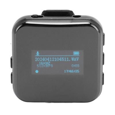 Portable MP3 Player with Detachable Clip, Waterproof Training MP3 (16G)