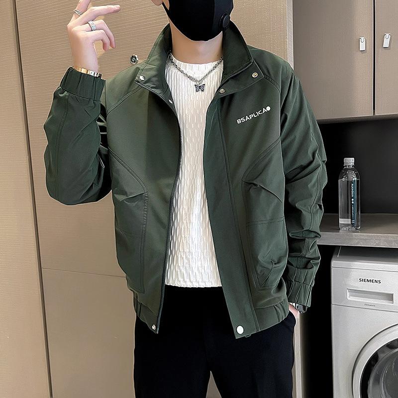 Men's Spring and Autumn New Tooling Explosive Jacket Versatile Men's Jacket