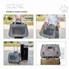 Large Capacity Foldable Rolling Pet Carrier - Portable Cat Suitcase