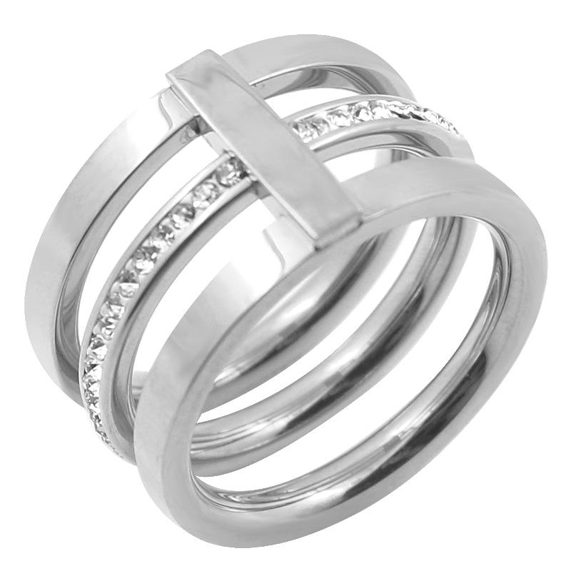 

Винтажные многослойные большие кольца с кристаллами для женщин, ювелирные изделия из нержавеющей стали, женские подарки, роскошное кольцо для свадьбы, помолвки 6