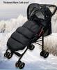 Warm Waterproof Baby Sleeping Bag for Stroller - Winter Footmuff, Thickened, Kick-Proof, Windproof, Cold-Resistant for Outdoor Use