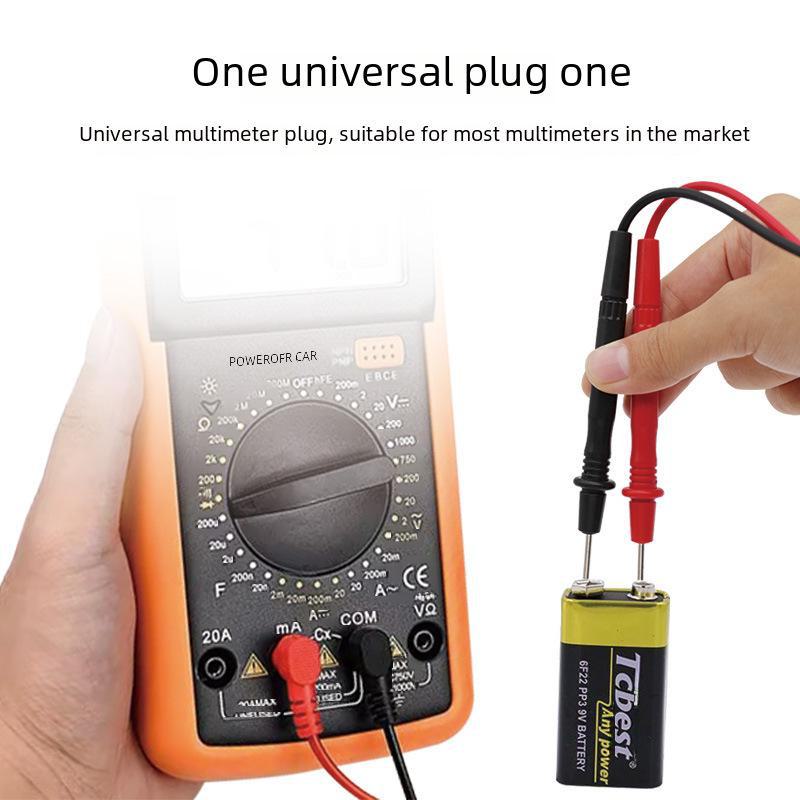 10A Digital Multimeter Needle Test Pen 1000V Connection Line