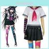 Danganronpa Ibuki Mioda Cosplay Costume Set Stylish Uniform Dress And Wig Combination