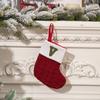 Christmas Socks Candy Boots With Small Bells Holiday Gift Bags Christmas Trees  Boots For Fireplace