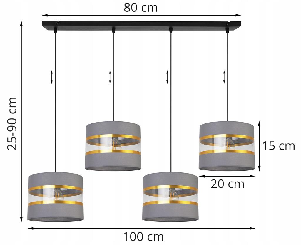 Ceiling Hanging Lamp Chandelier Lampshade Modern