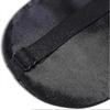 Alaska Bear Sleep Mask Silk Cool - No Pressure Eye Donuts Contour - Handmade, Upgrade Over Conventional "flat" Masks (black)