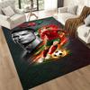 Cristiano Ronaldo 90 Area Rug Design for Decorate Room Dining Room Playrooms Entryway Anti-slip Rug Decorate Offices