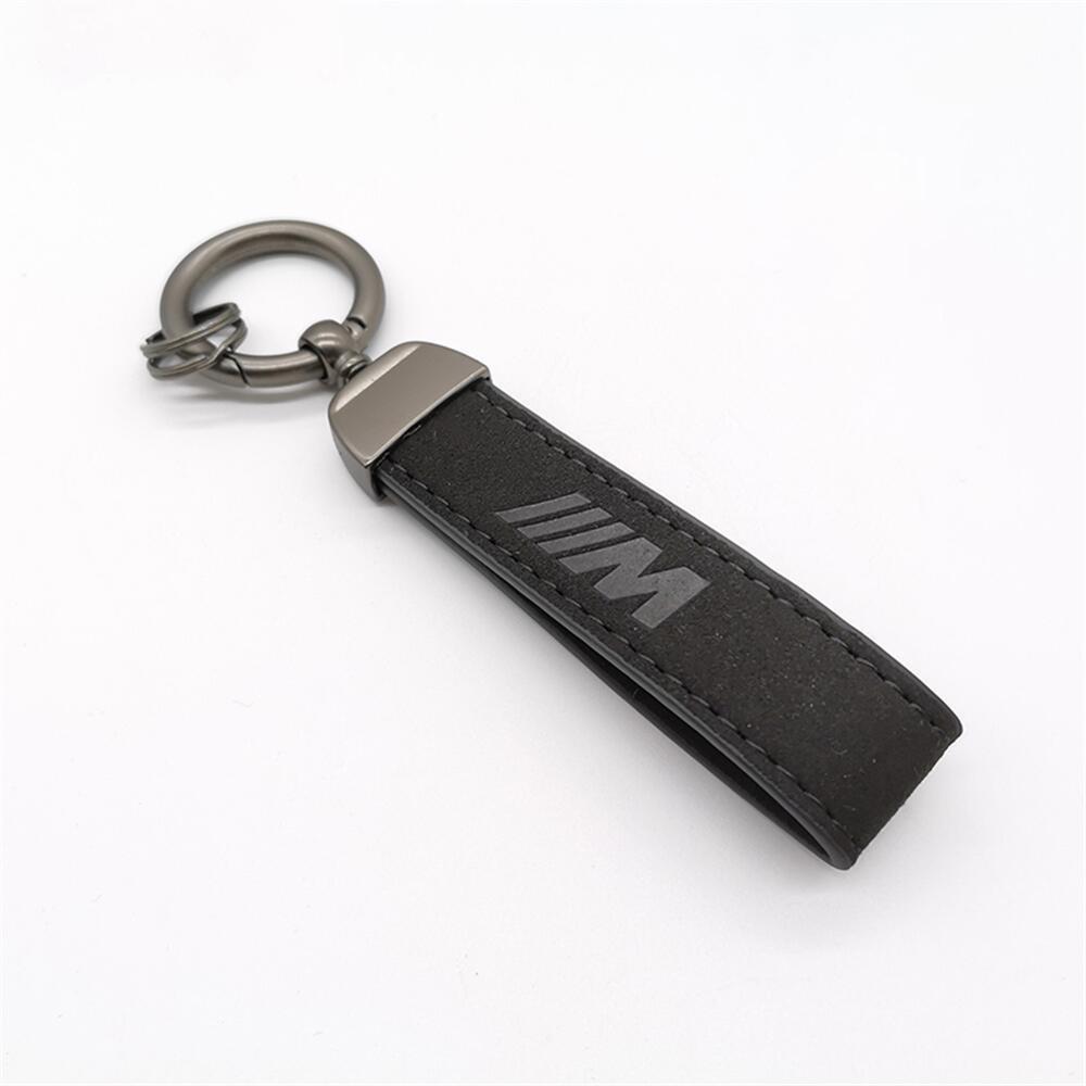 Leather Car Keychain Keyring For BMW M Emblem E39 E46 E90 E60 E30 E36 E87 E53 F15 F16 F20 F30 X1 X2 X3 X4 X5 X6 Mini M3 M4 M5 gjvc84