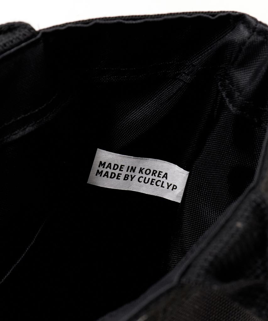 Cueclyp [Hidden Worker] Basic Tote Bag (Black)