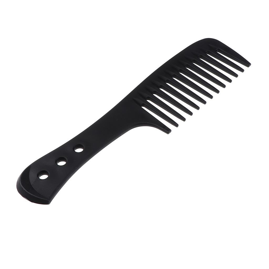 Smooth Hair Comb Plastic Wide Tooth Detangler Comb for Women’s Professional Hairdressing Salon Styling Tools