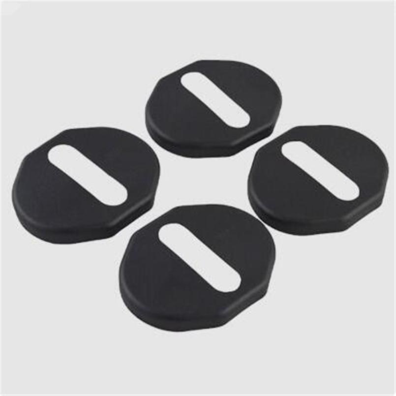 Car-styling Door lock buckle waterproof rust Protector Cover for Mitsubishi ASX Pajero Outlander Lancer EX Galant Eclipse