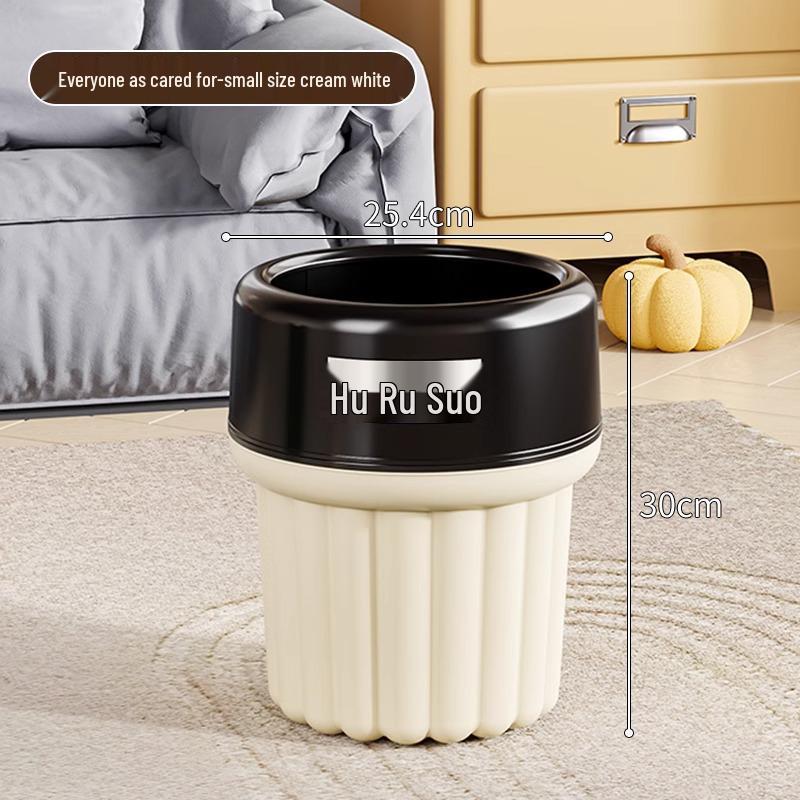 Luxury Large Capacity Trash Can for Home, Kitchen, Office & Bathroom - 2025 Model