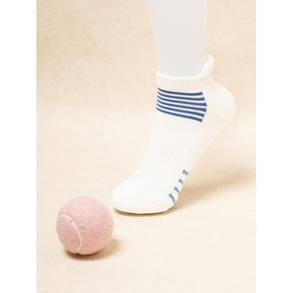 Daiso High Back Women Running Socks White