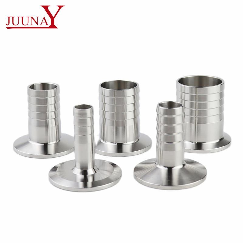 6mm/8mm/10mm/12mm/19mm/51mm Edelstahl SS304 Sanitärschlauchstutzen Rohrverschraubung Klemme OD 50,5mm-64mm passend für 1,5" 2" Tri Clamp