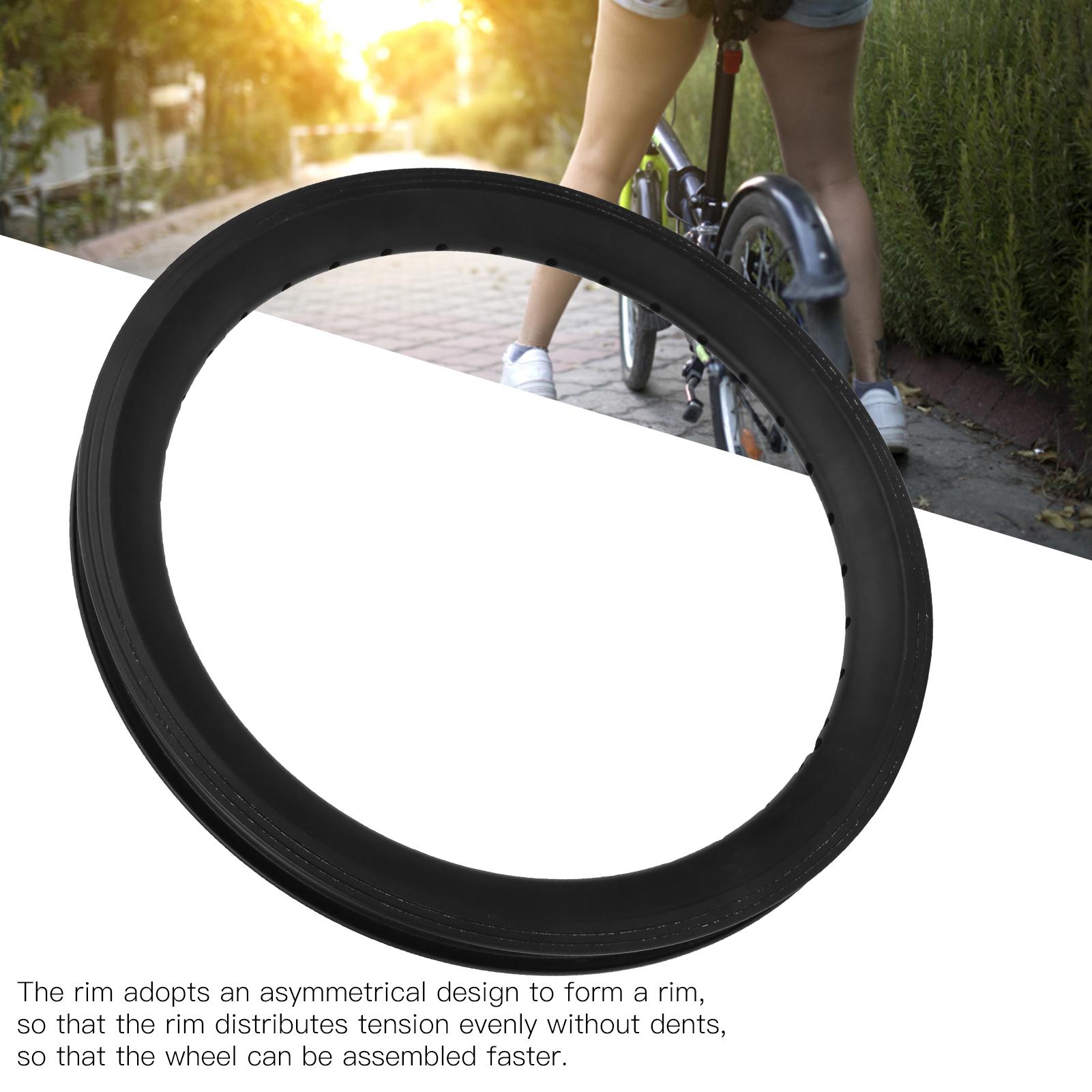 

36 Hole Bicycle Double Layer Rims 16inch Aluminum Alloy for Mountain Folding Bike Accessory