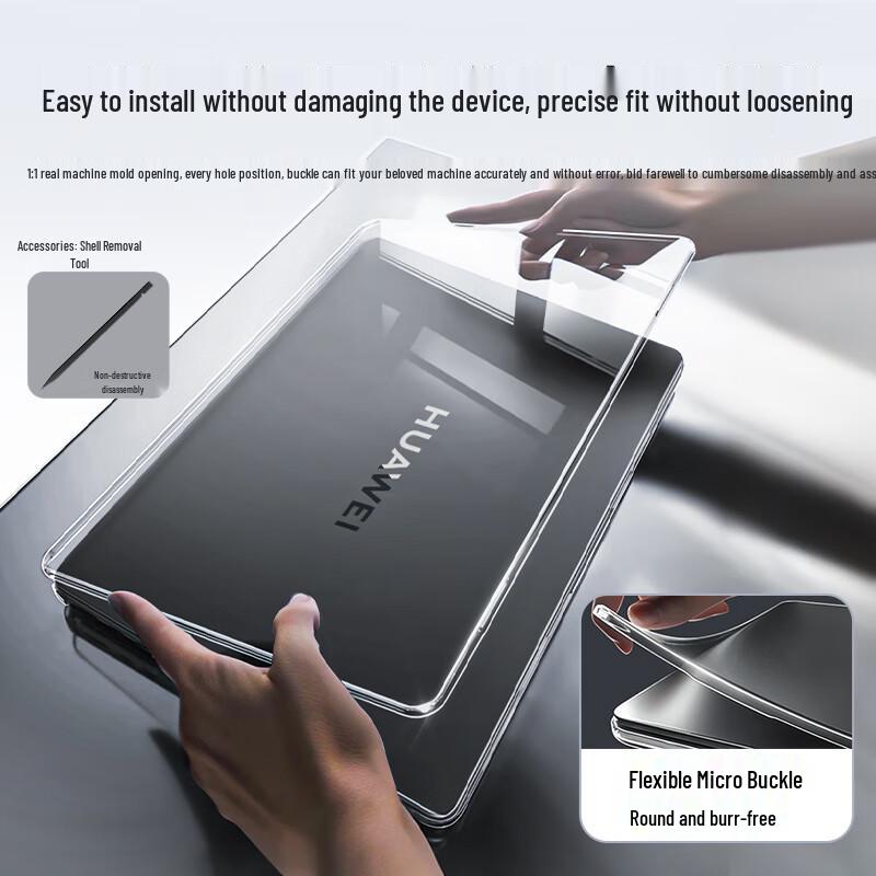 Jichuan Huawei MateBook 14 2024 Laptop Protective Crystal Case