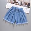 Neue Mädchen Jeansrockhosen Sommer Ausländische Shorts Kinder Faltenhosen Mode Koreanische Version von Kinderkleidung