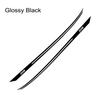 2PCS For Peugeot 208 Car Body Sport Stripes Stickers Auto Waist Line Vinyl Decor Decal Auto Body Decoration Tuning Accessories