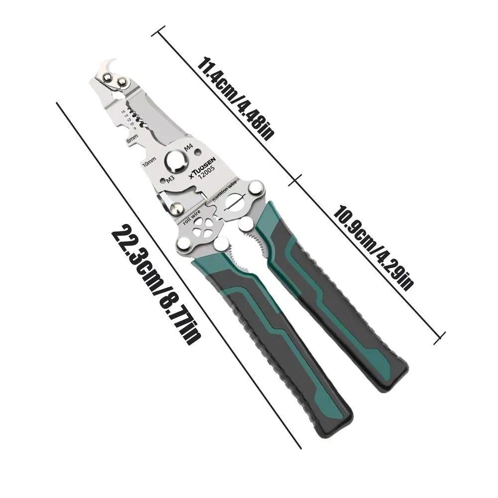 Fast Cutting Electrician Crimpe Pliers High-carbon Steel Wire Stripper Hand Tool
