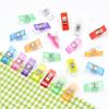 Colorful Plastic Fabric Positioning Clips for Sewing and Crafts
